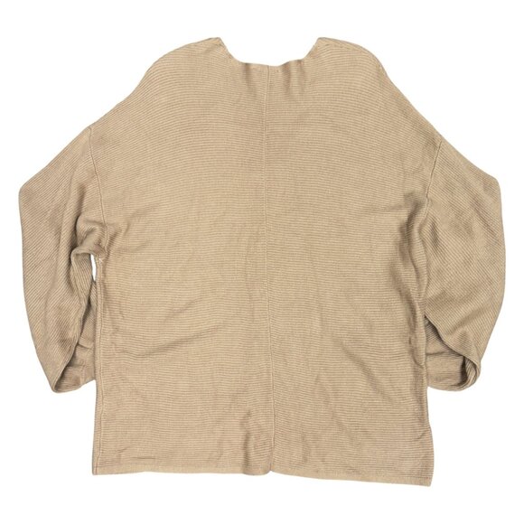 1.STATE Women's NWT Ribbed Knit Balloon Sleeve Sweater Wild Oak | Size XL - Picture 4 of 7